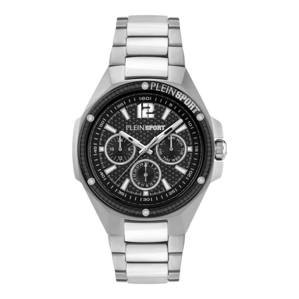 Plein Sport Tigermaster Pro Bracelet Watch Silver Mens